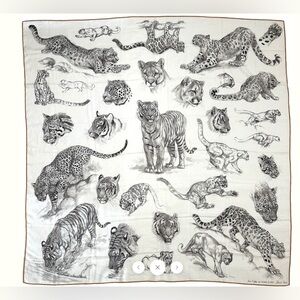 HERMÈS DANS L'ATELIER DE ROBERT DALLET  CHALE 140